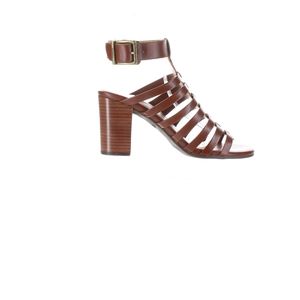 Last chance!!! NEW Vionic Womens Ankle Strap Heels (cognac) Size 9 Med, no box